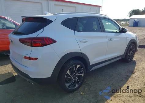 2020 Hyundai Tucson Sport из США, поврежденный, VIN KM8J3CAL5LU111920